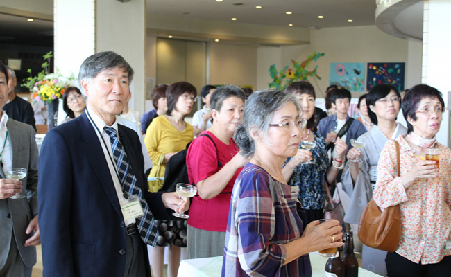 第9回邦友会総会記念パーティー （大学食堂）