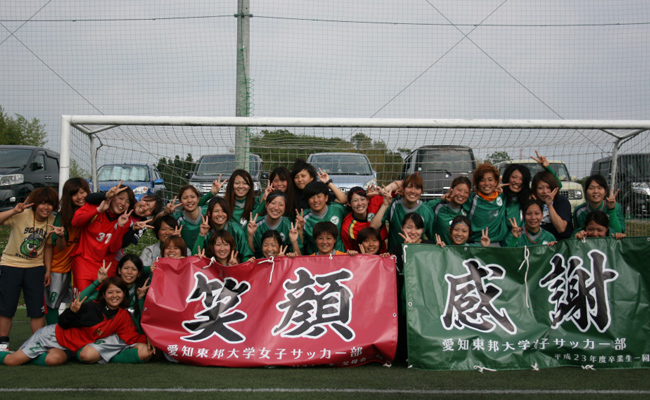 女子サッカー部インカレ初出場2012