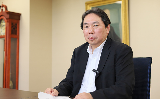 舩木恵一教授 副学長就任インタビュー